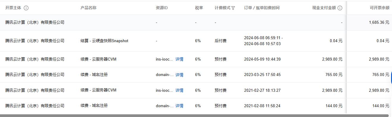 Server Receipts